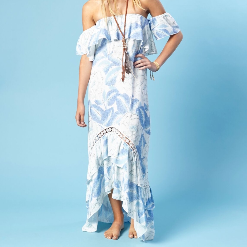 Free People Winston White Sol Maxi Dress